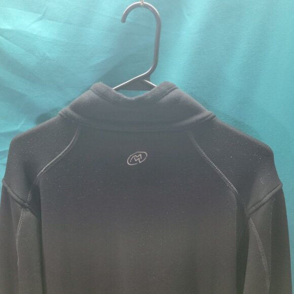 Cloudveil Men's XL Pullover Fleece Jacket Black 93% Polyester 7% Spandex - Picture 7 of 10